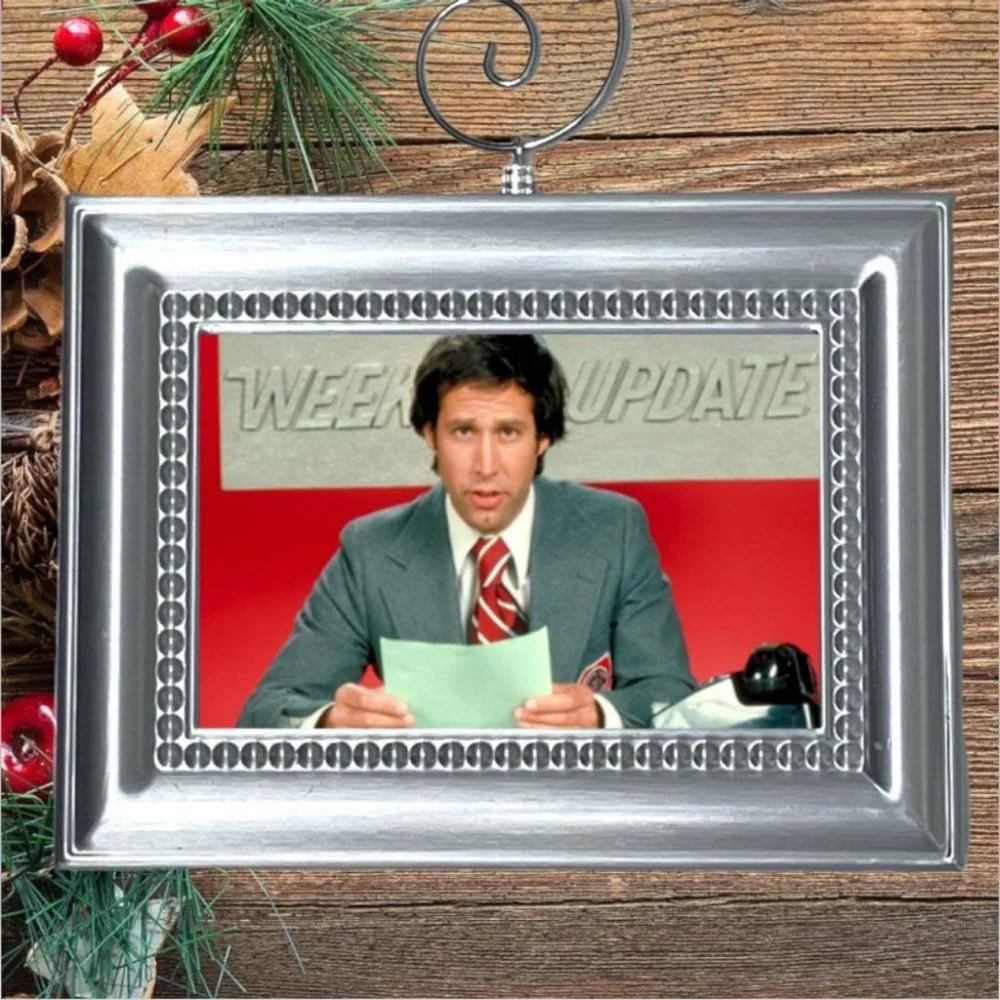 SNL Saturday Night Live Chevy Chase Weekend Update Christmas Tree Ornament‎